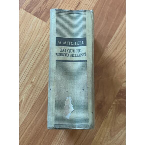 Lo‎ que el Viento se Llevo 1952 Vintage Book - Picture 6 of 6